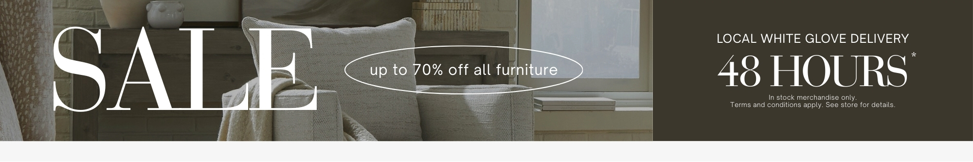 All furniture storewide up to seventy percent off during the Black Friday Sale at Tyndall Furniture. Voted Charlotte's Best Furniture Store.